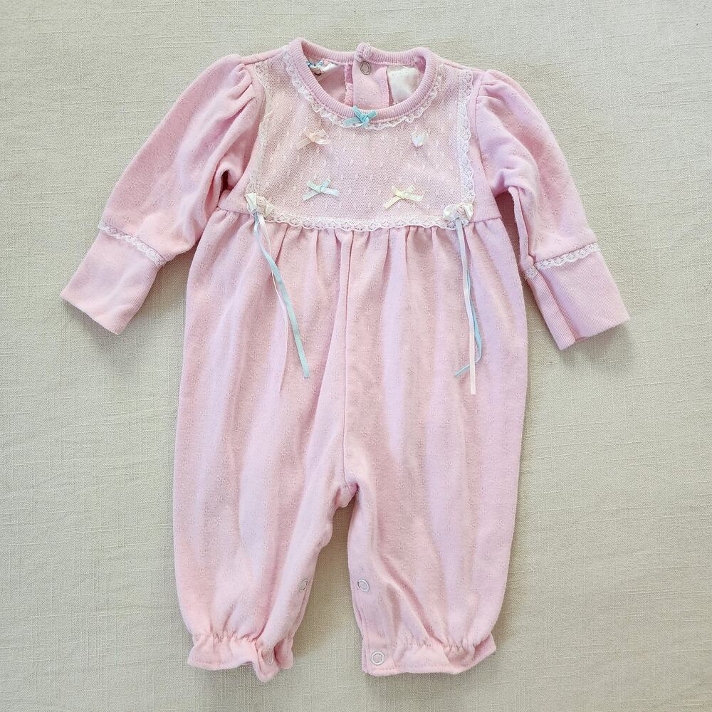 Vintage McKids Pink Bodysuit 0-6 months